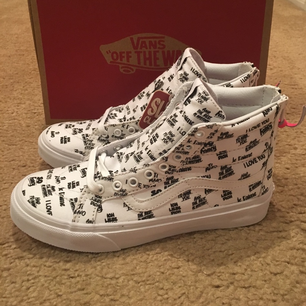 Vans Baron Von Fancy Sk8Hi Slim Zip - Picture 2 of 4